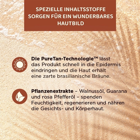 Eveline Cosmetics Brazilian Body Selbstbräunendes Bronzing-Spray für ein natürliches Aussehen