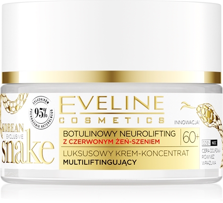 Eveline Cosmetics Exclusive Korean Snake luxusní omlazující krém 60+