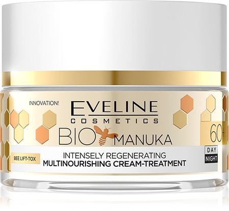 Eveline Cosmetics Bio Manuka Intensiv regenererande kräm 60+