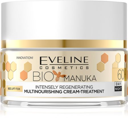 Eveline Cosmetics Bio Manuka creme intensivo regenerador  60+