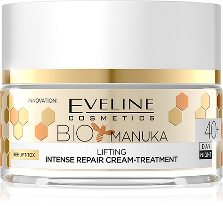 Eveline Cosmetics Bio Manuka zpevňující a vyhlazující krém 40+