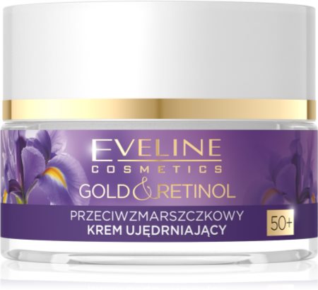 Eveline Cosmetics Gold & Retinol kiinteyttävä voide ryppyjen ehkäisyyn