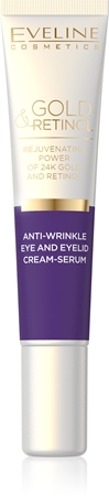 Eveline Cosmetics Gold & Retinol krémové sérum proti vráskám očního okolí