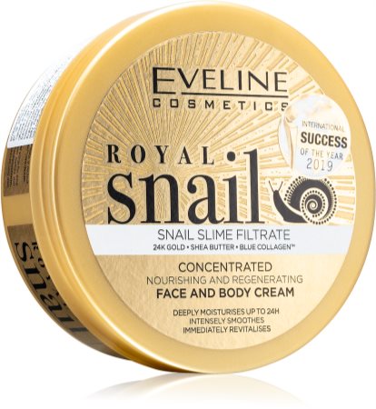 Eveline Cosmetics Royal Snail crème nourrissante intense visage et corps
