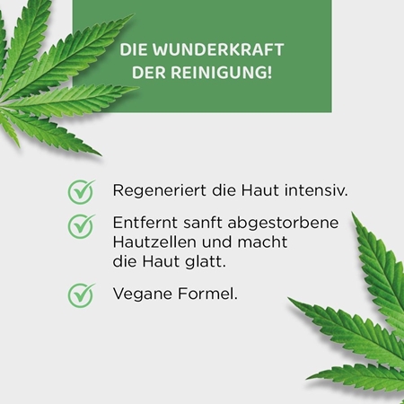 Eveline Cosmetics Cannabis reinigende Gesichtsmaske mit Tonmineralien