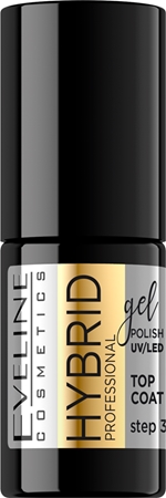 Eveline Cosmetics Hybrid Professional gelinis nagų lakas, stingstantis UV / LED lempos šviesoje