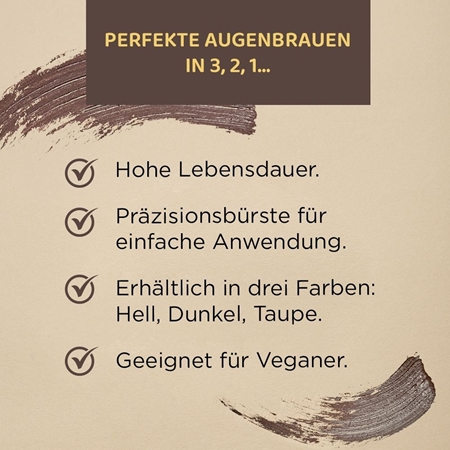 Eveline Cosmetics Brow & Go! Mascara für die Augenbrauen