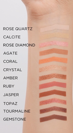 Eveline Cosmetics Ruby Glamour palette de fards à paupières