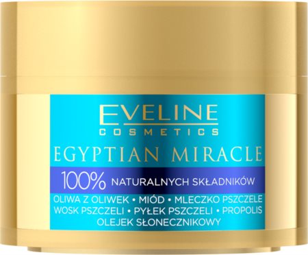 Eveline Cosmetics Egyptian Miracle creme hidratante e nutritivo para rosto, corpo e cabelo