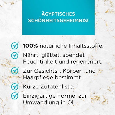 Eveline Cosmetics Egyptian Miracle hydratisierende und nährende Creme für Gesicht, Körper und Haare