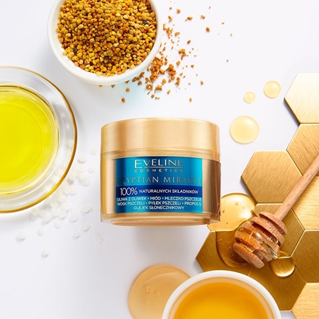 Eveline Cosmetics Egyptian Miracle hydratisierende und nährende Creme für Gesicht, Körper und Haare