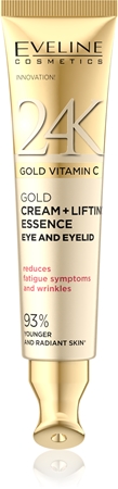 Eveline Cosmetics 24k Gold & Caviar 24K Gold Vitamin C crème liftante contour yeux