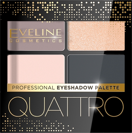 Eveline Cosmetics Quattro палитра сенки за очи