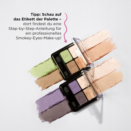 Eveline Cosmetics Quattro Lidschattenpalette