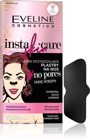 Eveline Cosmetics Insta Skin patch purifiant anti-pores dilatés du nez