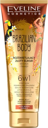 Eveline Cosmetics Brazilian Body toniserende lichaamscrème voor Hydratatie en Stralende Huid