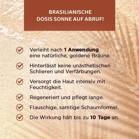 Eveline Cosmetics Brazilian Body Selbstbräunerschaum für schnellere Bräune