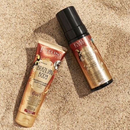 Eveline Cosmetics Brazilian Body Selbstbräunerschaum für schnellere Bräune