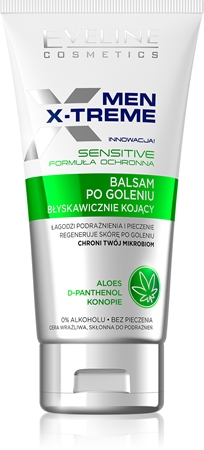 Eveline Cosmetics Men X-Treme Sensitive kojący balsam po goleniu do skóry wrażliwej