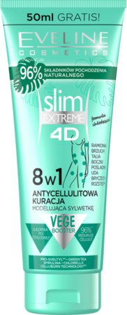 Eveline Cosmetics Slim Extreme kiinteyttävä vartalobalsami Selluliitin Ehkäisy ja Raskausarvet