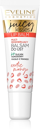 Eveline Cosmetics Juicy Kisses Mango baume à lèvres nourrissant