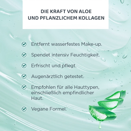 Eveline Cosmetics Organic Aloe+Collagen reinigendes Mizellenwasser