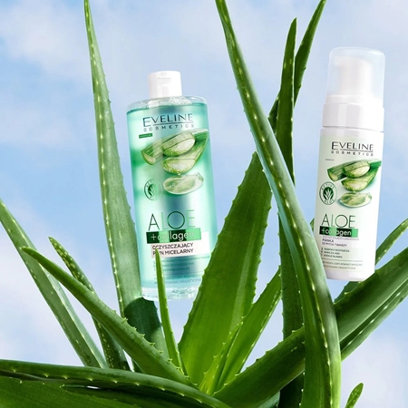 Eveline Cosmetics Organic Aloe+Collagen reinigendes Mizellenwasser