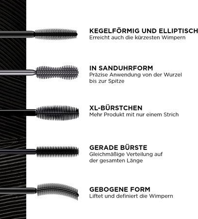 Eveline Cosmetics Variété Lashes Show Mascara für längere, geschwungenere und vollere Wimpern
