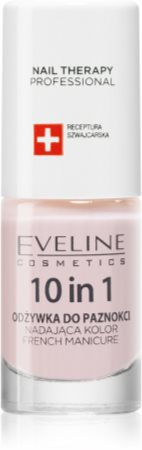 Eveline Cosmetics Nail Therapy 10 in 1 conditionneur pour ongles à la kératine