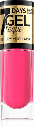 Eveline Cosmetics 7 Days Gel Laque Nail Enamel Geelküünelakk ilma UV / LED-lampide kasutamiseta
