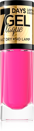 Eveline Cosmetics 7 Days Gel Laque Nail Enamel Geelküünelakk ilma UV / LED-lampide kasutamiseta