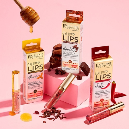 Eveline Cosmetics OH! my LIPS Lip Maximizer lesk na pery pre väčší objem