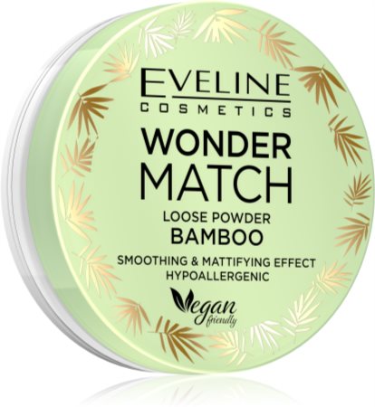 Eveline Cosmetics Wonder Match cipria trasparente in polvere effetto opaco