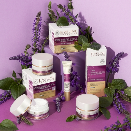 Eveline Cosmetics Bio Bakuchiol multikorektivna krema proti znakom staranja 70+