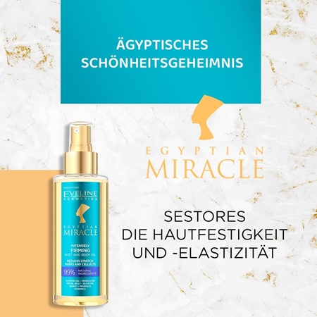 Eveline Cosmetics Egyptian Miracle Straffendes Körper- und Brustöl