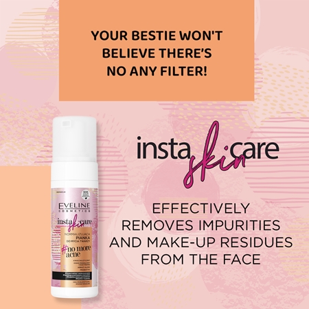 Eveline Cosmetics Insta Skin Care no more acne mousse nettoyante visage