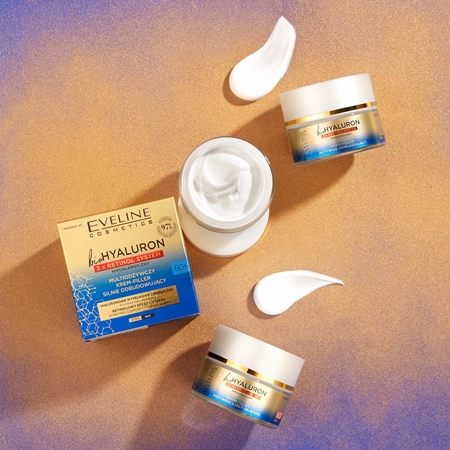 Eveline Cosmetics Bio Hyaluron 3x Retinol System intenzivní regenerační krém 70+
