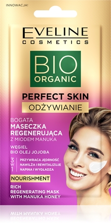 Eveline Cosmetics Perfect Skin Manuka Honey интензивна регенерираща маска с мед
