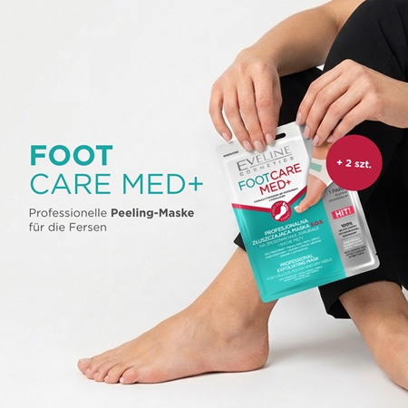 Eveline Cosmetics Foot Care Med Peelingmaske für die Fersen