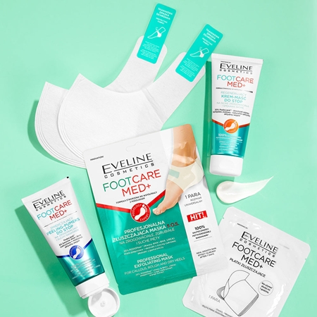 Eveline Cosmetics Foot Care Med Peelingmaske für die Fersen