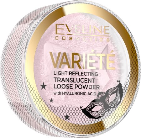 Eveline Cosmetics Variété cipria trasparente in polvere con applicatore