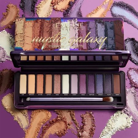 Eveline Cosmetics Mystic Galaxy paletka očních stínů