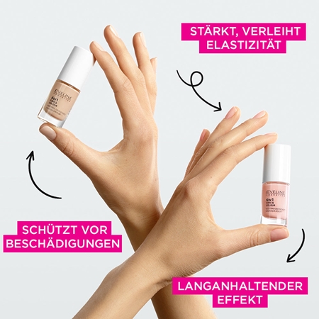 Eveline Cosmetics Nail Therapy Care & Colour Conditioner für die Fingernägel 6 in 1