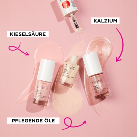 Eveline Cosmetics Nail Therapy Care & Colour Conditioner für die Fingernägel 6 in 1