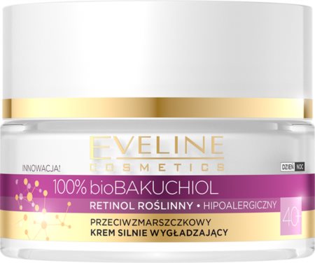 Eveline Cosmetics Bio Bakuchiol creme de dia e noite para tratamento antirrugas 40+