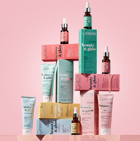 Eveline Cosmetics Beauty & Glow Checkmate! matující sérum pro stažení rozšířených pórů s prebiotiky