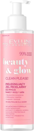 Eveline Cosmetics Beauty & Glow Clean Please! gel de limpeza micelar