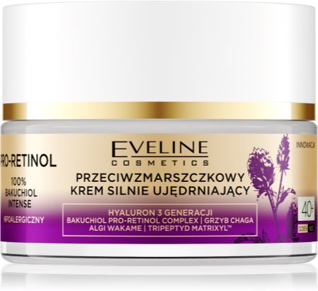 Eveline Cosmetics Pro-Retinol 100% Bakuchiol Intense krem regenerujący o działaniu wygładzającym 40+