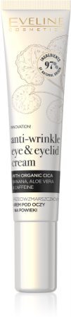Eveline Cosmetics Organic Gold creme antirrugas para o contorno dos olhos