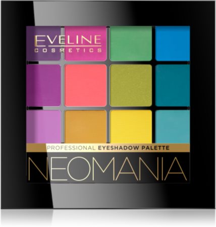 Graf piano Trek Eveline Cosmetics Neon oogschaduw palette | notino.nl